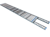 Palettenrollenbahn L 9560 Rollenbahn Aufnahme Förderstrecke Rollenförderer   Palettenrollenbahn L 9560 Rollenbahn Aufnahme Förderstrecke Rollenförderer