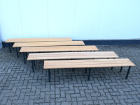 5x Umkleidebank Sitzbank Umkleidesitzbank Garderobenbank Umkleideeinrichtung 5x Umkleidebank Sitzbank Umkleidesitzbank Garderobenbank Umkleideeinrichtung