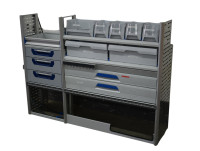 Sortimo Ablagesystem Fahrzeugeinrichtung grau lackiert 1.560 x 390 x 1.090 mm Sortimo Ablagesystem Fahrzeugeinrichtung grau lackiert 1.560 x 390 x 1.090 mm