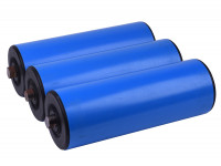 3x Tragrolle für Rollenbahn Kunststoffrolle Länge 250 mm Normrolle Ø 90 mm 3x Tragrolle für Rollenbahn Kunststoffrolle Länge 250 mm Normrolle Ø 90 mm