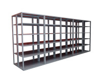 Schäfer R4000 Doppelregal Länge 5.280 mm Fachbodenregal Stahlregal Garagenregal Kellerregal Schäfer R4000 Doppelregal Länge 5.280 mm Fachbodenregal Stahlregal Garagenregal Kellerregal