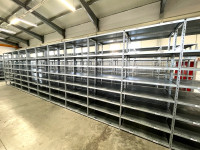 SSI Schäfer R3000 Fachbodenregal Lagerregal Länge 12.480 mm Stahlregal SSI Schäfer R3000 Fachbodenregal Lagerregal Länge 12.480 mm Stahlregal