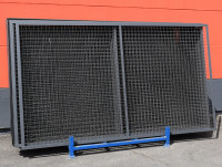 Rückwandgitter 8 Stück Breite 2.785 mm Höhe 1.500 mm anthrazit Rückwandgitter 8 Stück Breite 2.785 mm Höhe 1.500 mm anthrazit