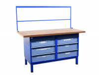 Werkbank Tischlerbank Packtisch Arbeitstisch mit Gestell  Werkbank Tischlerbank Packtisch Arbeitstisch mit Gestell