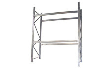 Dexion Palettenregal P90 Höhe 2.800 mm Lichte Weite 2.700 mm 2 Ebenen Fachlast 3.000kg Dexion Palettenregal P90 Höhe 2.800 mm Lichte Weite 2.700 mm 2 Ebenen Fachlast 3.000kg