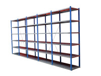 Gemac Lagerregal Fachbodenregal Länge 5.300 mm Fachregal Stahlregal Kellerregal Garagenregal Gemac Lagerregal Fachbodenregal Länge 5.300 mm Fachregal Stahlregal Kellerregal Garagenregal