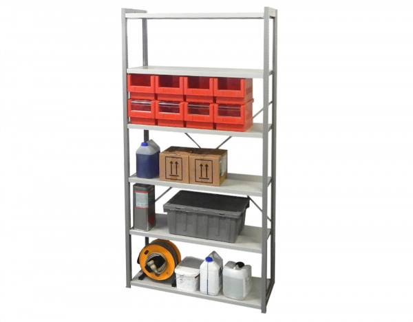 Grundfeld Bruynzeel Fachbodenregal Tiefe 400 H2200 Kellerregal 