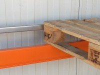 2x Jungheinrich Typ S / T / E / MPB Durchschubsicherung Palettenregal, verzinkt 2x Jungheinrich Typ S / T / E / MPB Durchschubsicherung Palettenregal, verzinkt