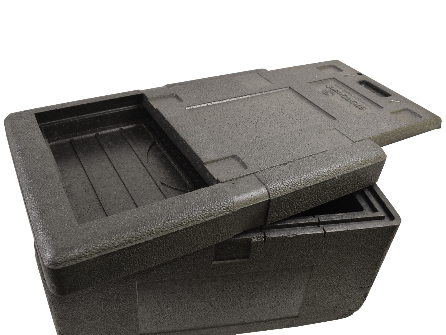 1 Styroporbox Warmhaltebox Isolierbox Kühlbox aus OSB Platte mit Handgriff 