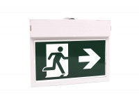 Beghelli N94100AT LED-Notleuchte Notausgang Fluchtwegleuchte Scheibenleuchte   Beghelli N94100AT LED-Notleuchte Notausgang Fluchtwegleuchte Scheibenleuchte