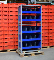 Stahlregal Schäfer R4000 Fachbodenregal Lagerbehälter Fachregal Lagerregal Lagersystem Stahl Stahlregal Schäfer R4000 Fachbodenregal Lagerbehälter Fachregal Lagerregal Lagersystem Stahl