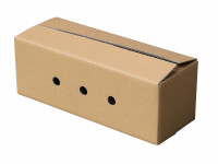 Transportverpackung zweiwellig 215x570x205 Wellpappkartonage Transportverpackung zweiwellig 215x570x205 Wellpappkartonage