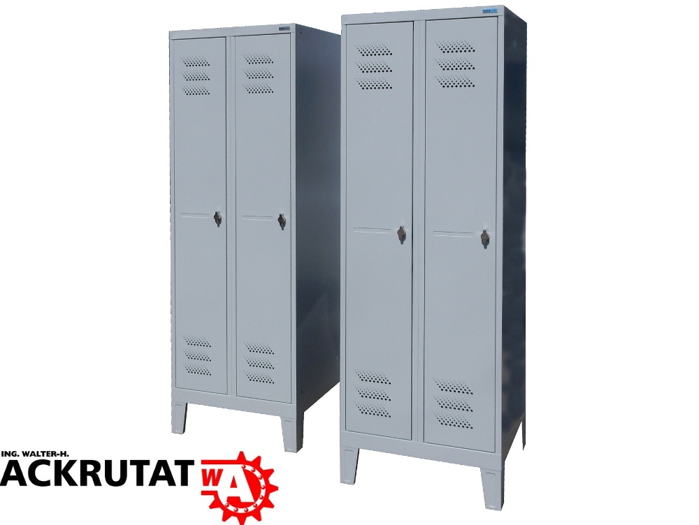 2 X Steel Locker H 1850 Mm Cabinet Locker Room Locker 2