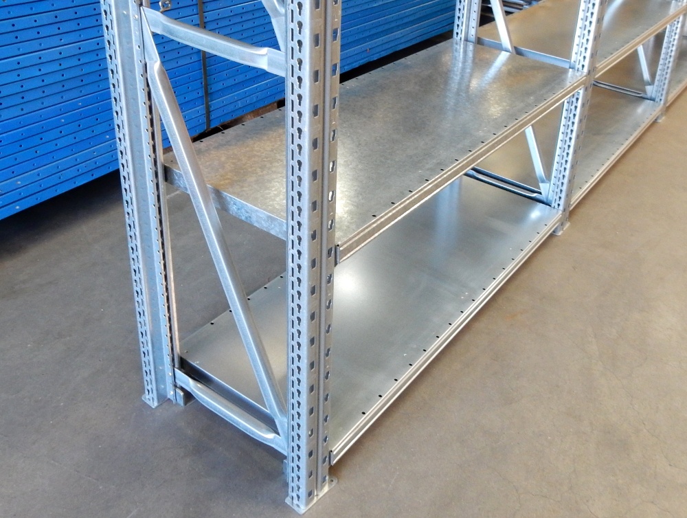 H2400 T400 L4300 Bito L Fachbodenregal Stahlregal Lagerregal verzinkt