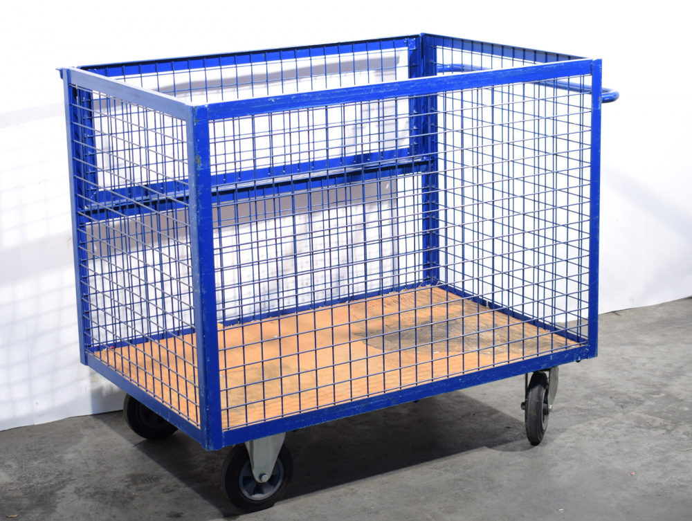 Vierwandwagen Transportwagen 1350x840x1075 mm Gitterkorbwagen Rollwagen